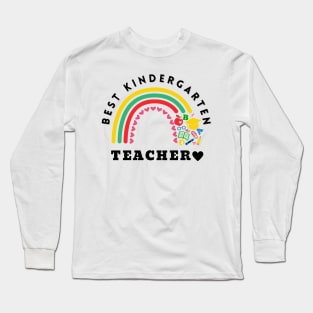 Best Kindergarten Teacher Long Sleeve T-Shirt